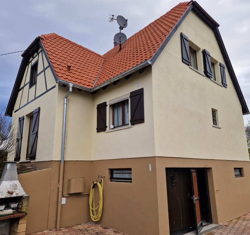 Habillage de cheminée / Changement de gouttière, cimentation des faitières, habillage de cheminée à Sermersheim Ostwald 6