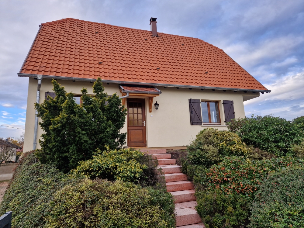Habillage de cheminée / Changement de gouttière, cimentation des faitières, habillage de cheminée à Sermersheim Colmar