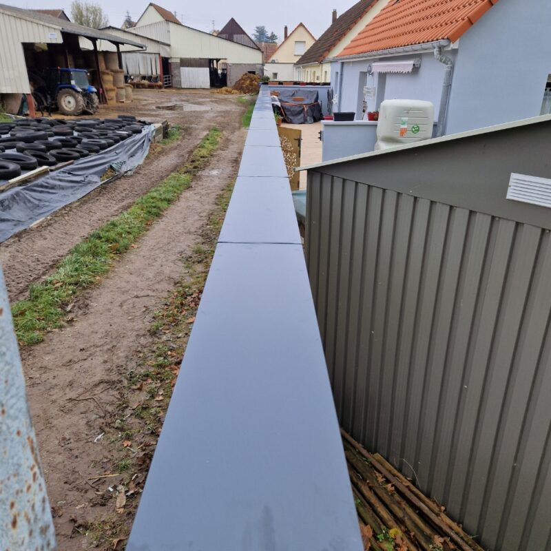 Nettoyage d&#8217;une toiture et rénovation de façades à Richtolsheim Erstein 4