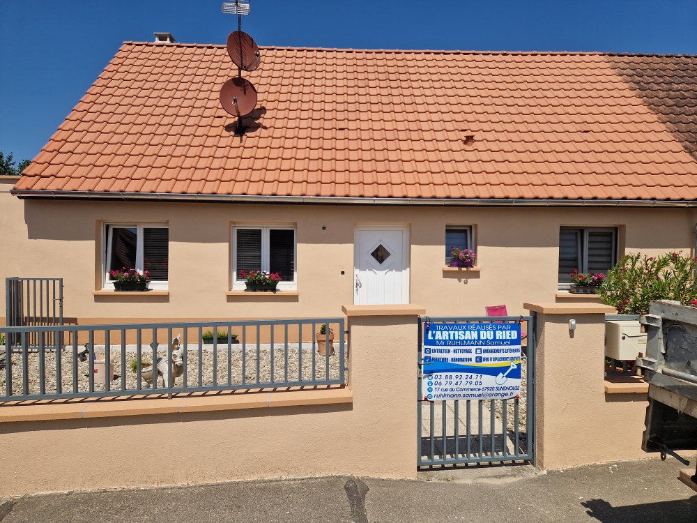 Chantier global à Richtolsheim Sélestat